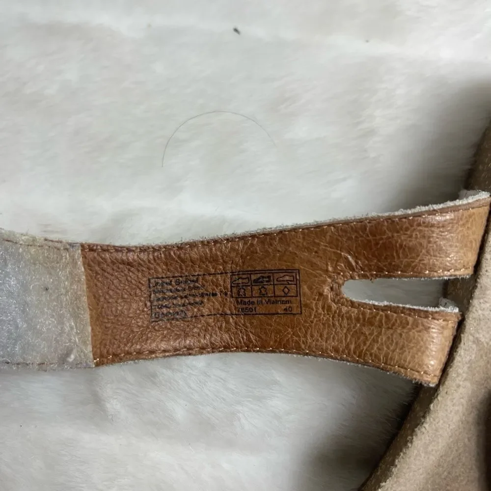 Josef Seibel Tonga leather beige with pastel colors EUR SZ 40